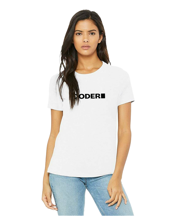Coder White Unisex Shirt
