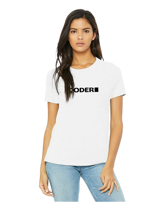 Coder White Unisex Shirt