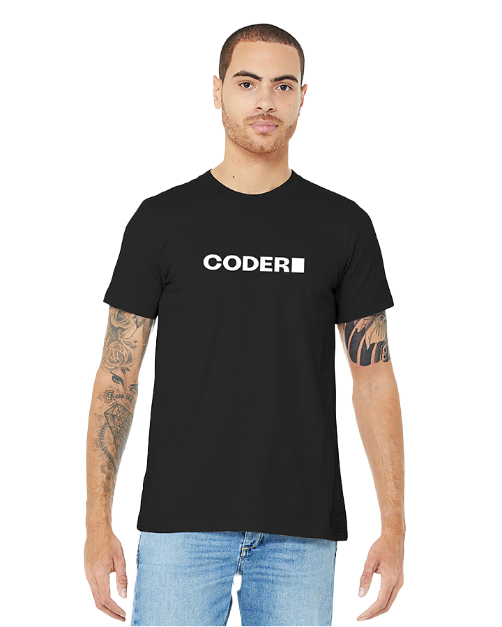 Coder Black Unisex Shirt