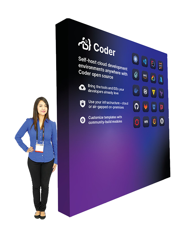 10x10 Fabric Pop Up Booth Display