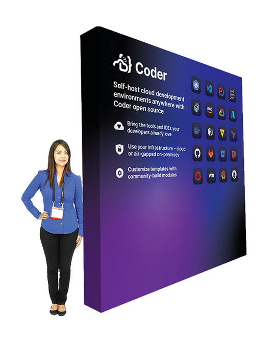 10x10 Fabric Pop Up Booth Display