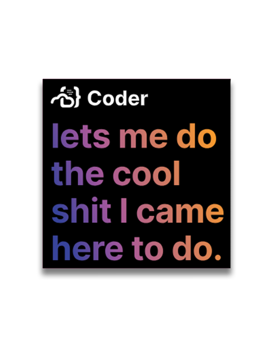 Cool Shit Sticker