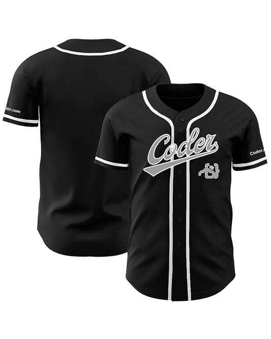 Men's Full Button Custom Baseball Jersey
