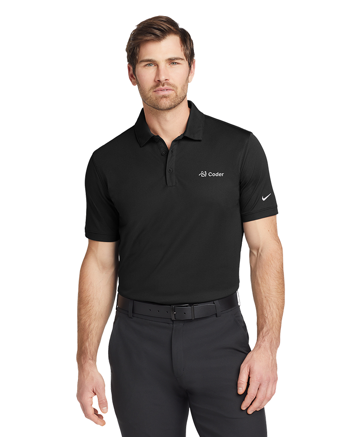 Nike Dri-FIT Solid Icon Pique Modern Fit Polo Mens