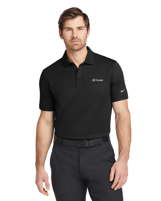 Nike Dri-FIT Solid Icon Pique Modern Fit Polo Mens