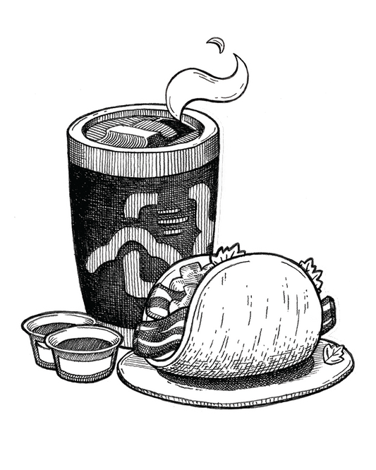 Custom "Coffee and Coder" Die Cut Stickers