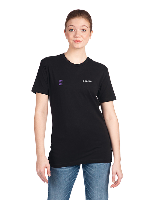 Black Ctrl Unisex Shirt