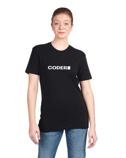 Coder Black Unisex Shirt