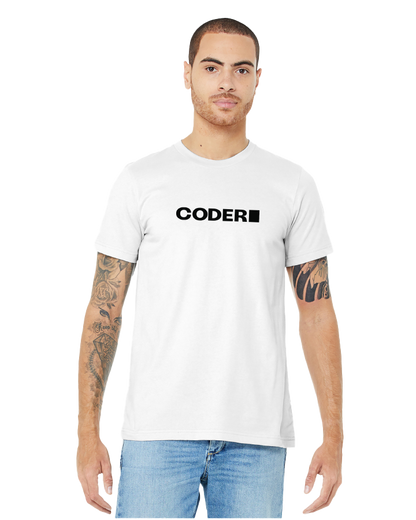 Coder White Unisex Shirt
