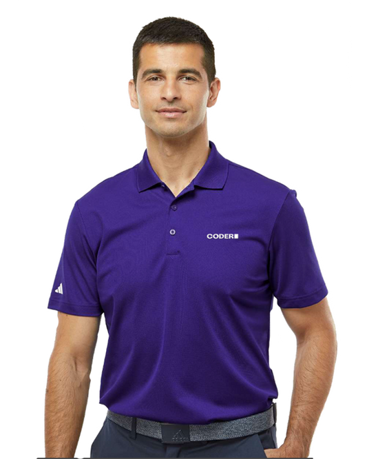 Adidas Men's Purple Polo